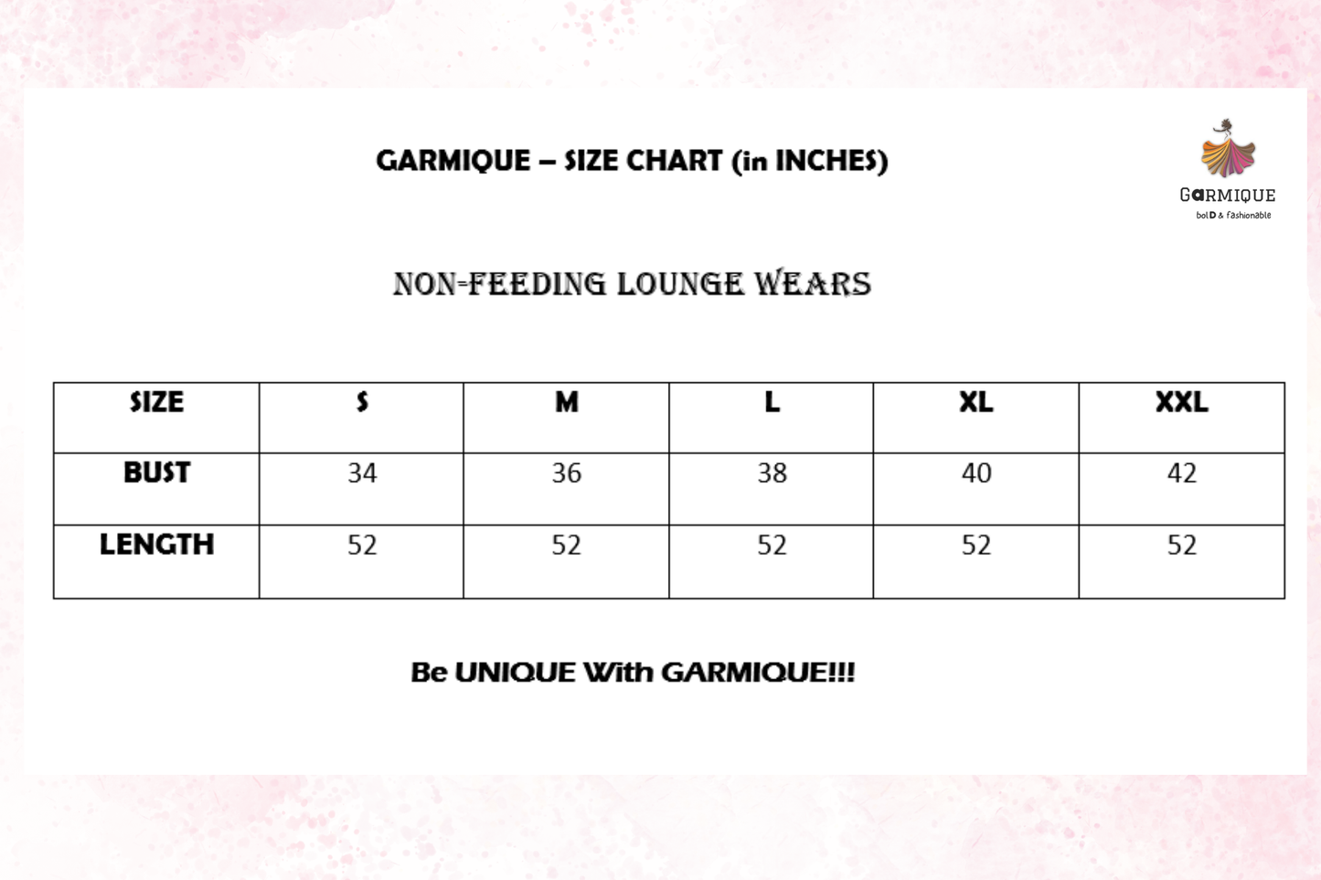 GreenFields - Non Feeding Lounge Wear