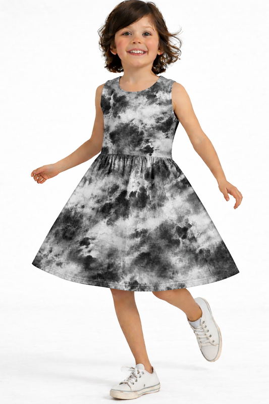 Black Ice - Kids Frock