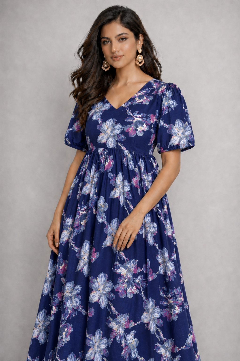 NeelaVaanam Cotton Maxi