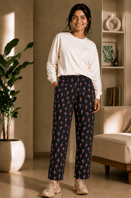 Rosy Nights - Trackpant