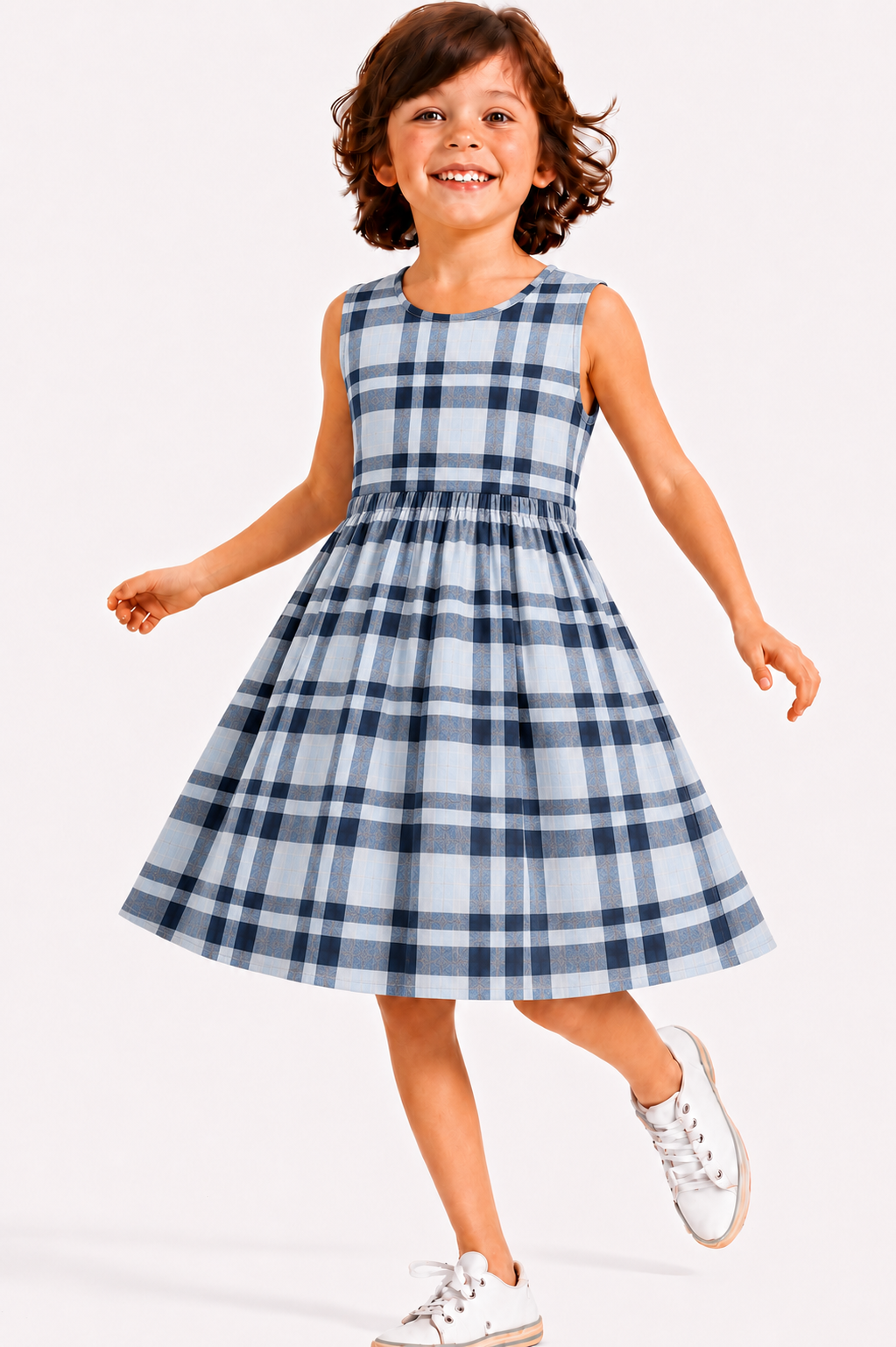 Ice Checks - Kids Frock
