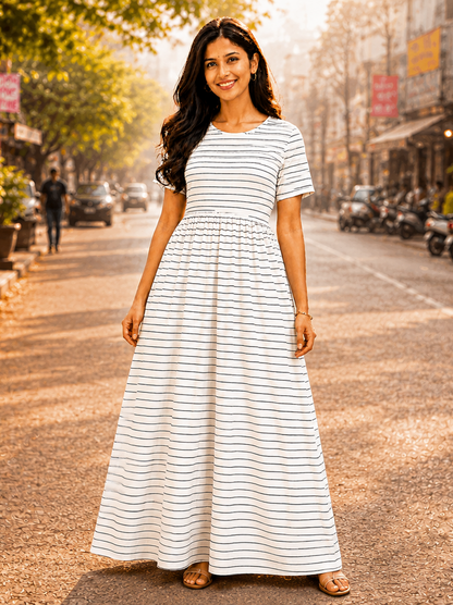Classy Stripes - Non Feeding Lounge Wear