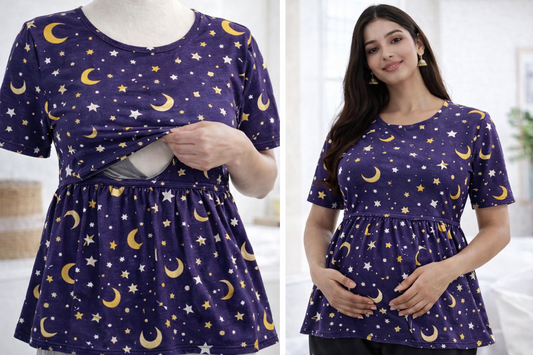 Starlight - Feeding Peplum Top