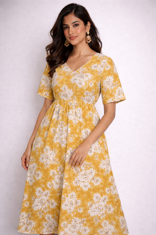 Saamanthi Cotton Maxi