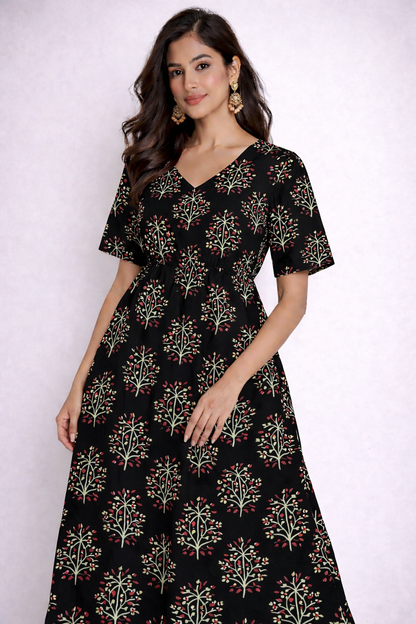 Maivizhi Cotton Maxi