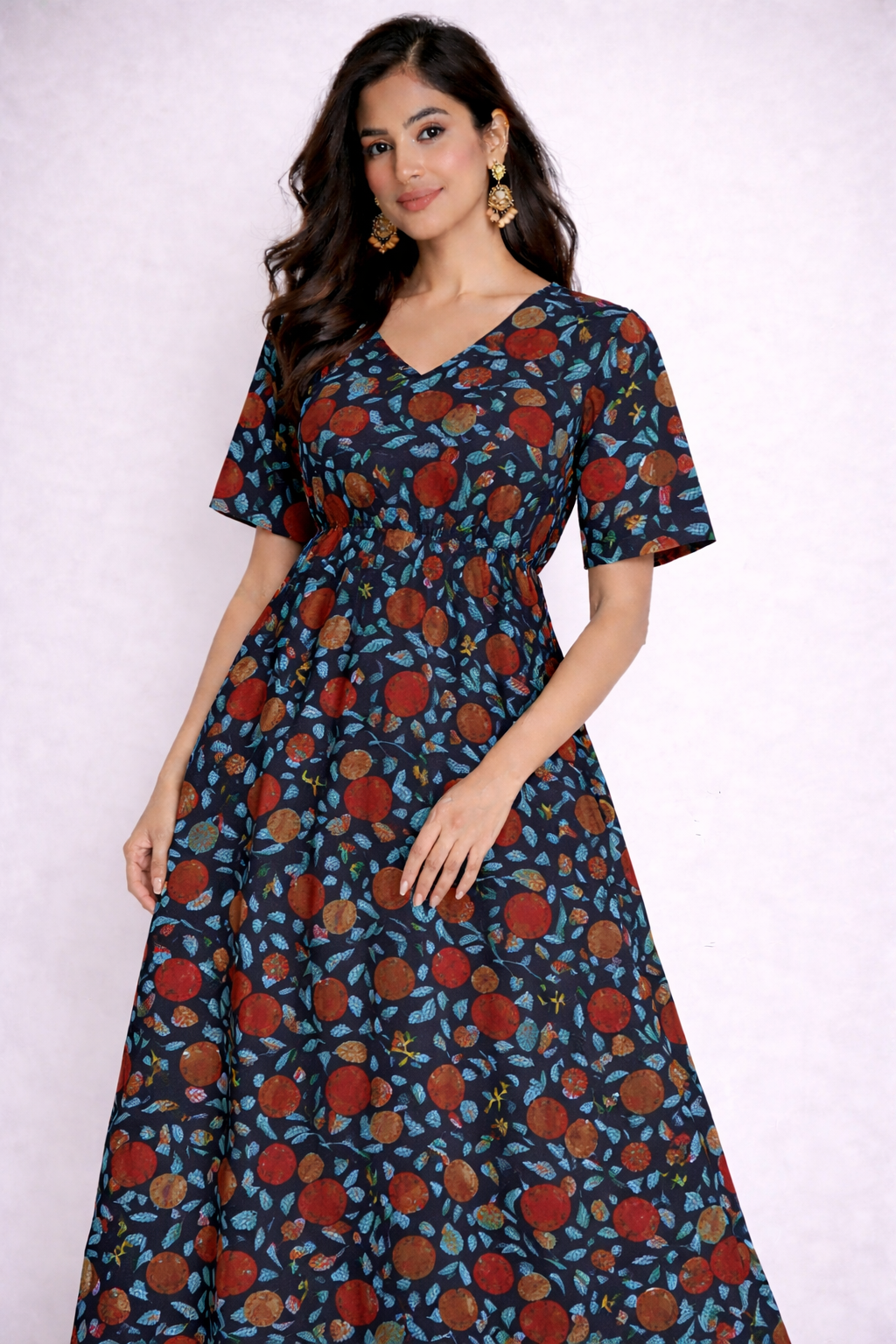 Vadamalli Cotton Maxi