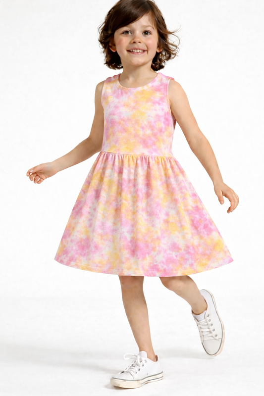 Cotton Candy - Kids Frock