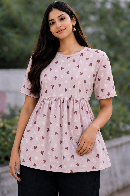Dreamy Mouse - Peplum Top