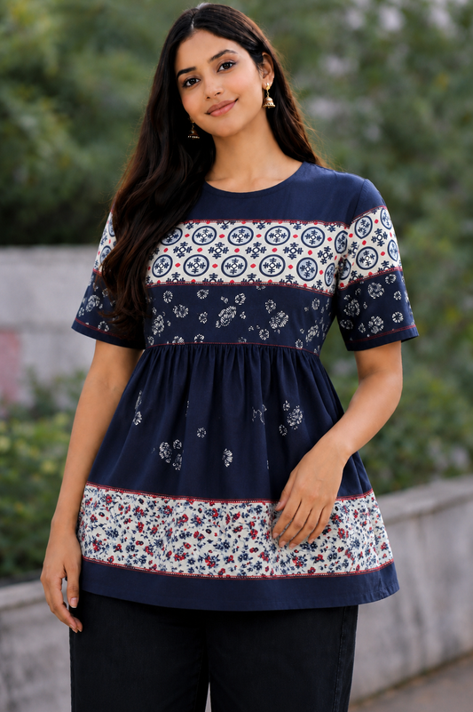 Classic Medley - Peplum Top
