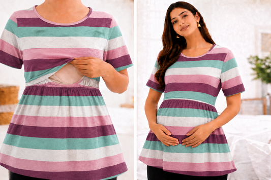 Cassatta - Feeding Peplum Top