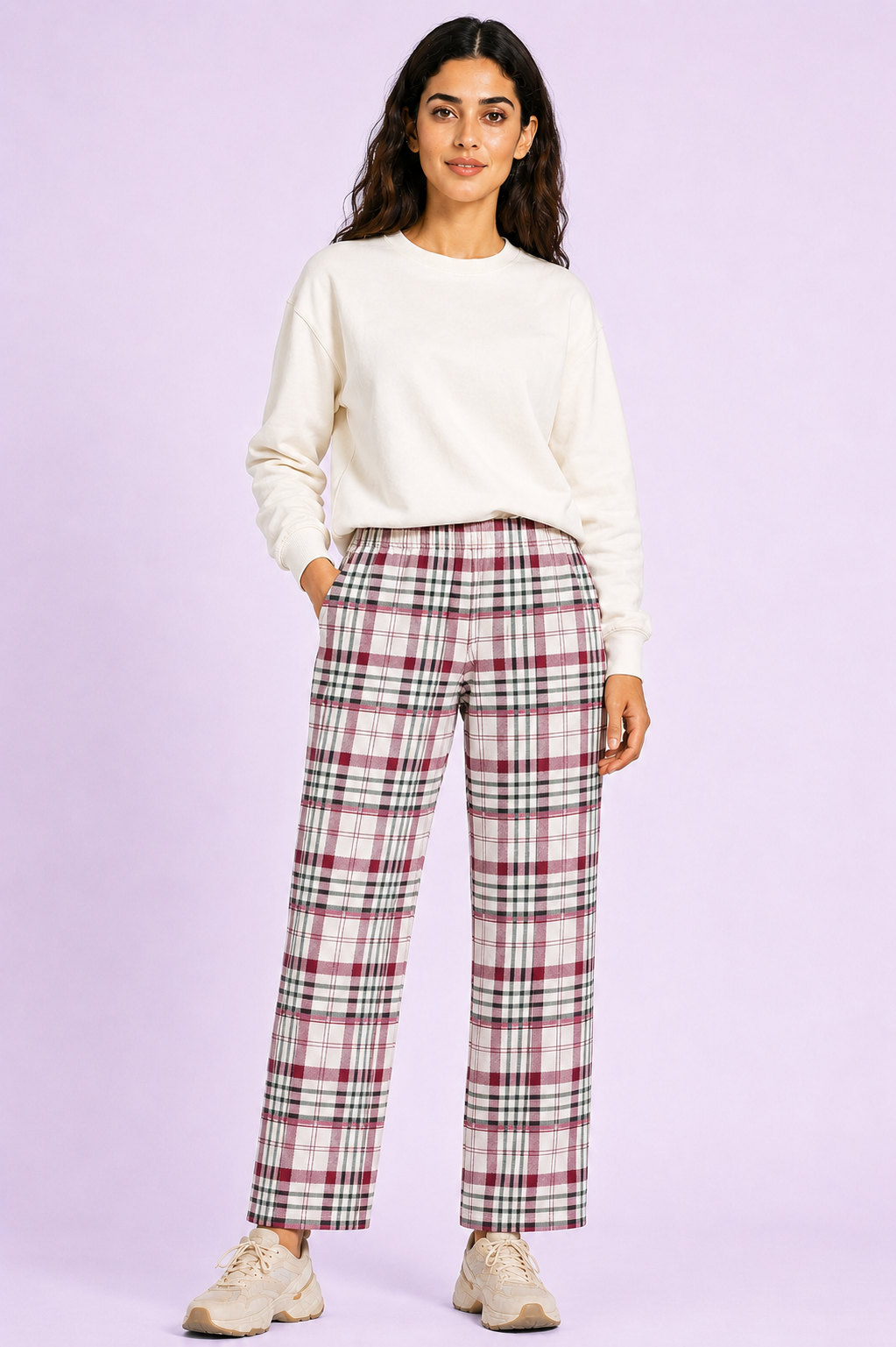 Cherry Checks - Trackpant