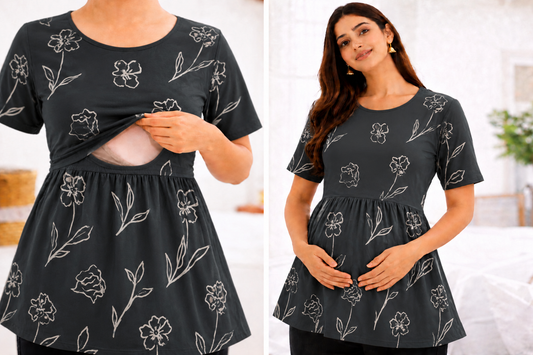 NightFall - Feeding Peplum Top