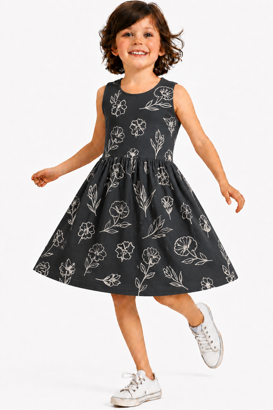 NightFall - Kids Frock