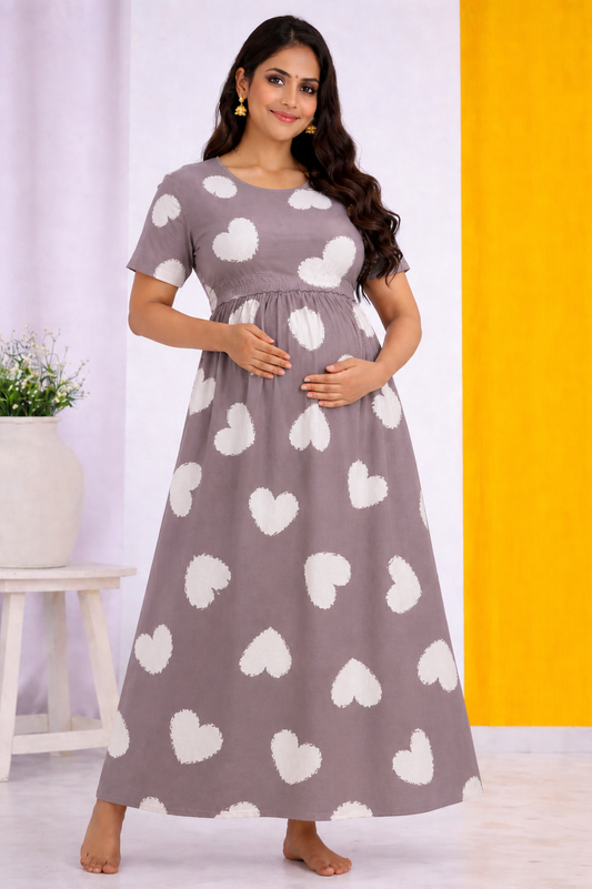 Cloudy Hearts - Feeding Lounge Wear