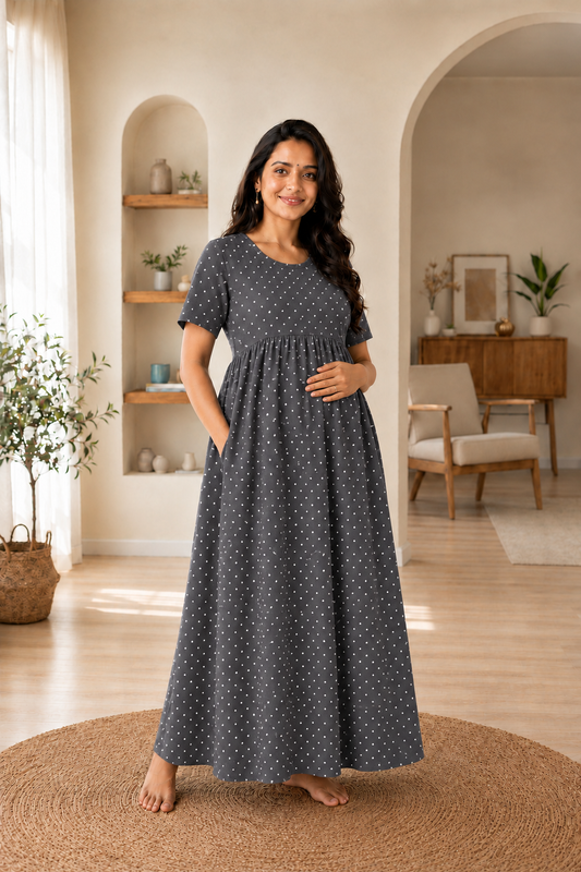 Coffee Dots - Feeding Lounge Wear