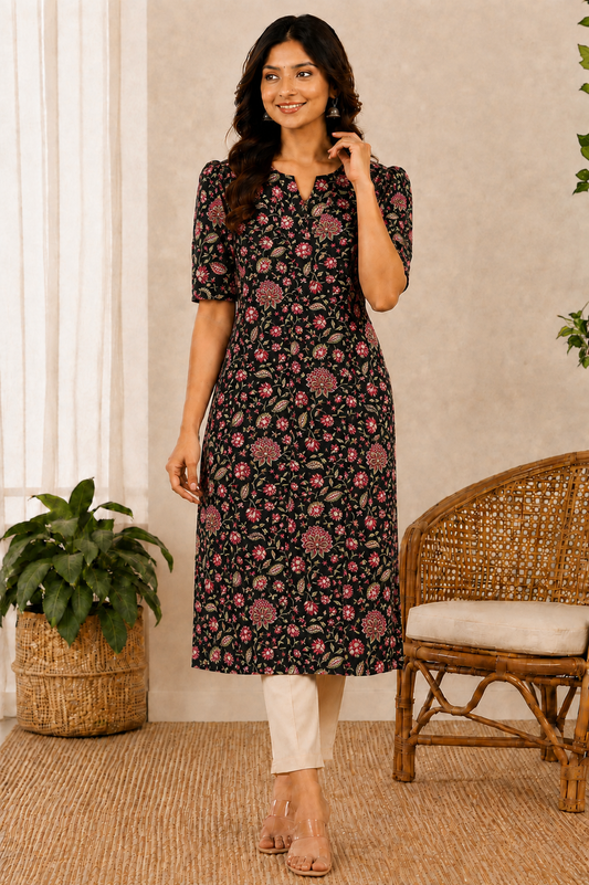 Black Marigold - Kurti