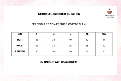 Blue Breeze - Feeding Cotton Maxi