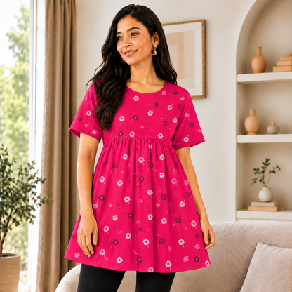 Gulabi - Peplum Top