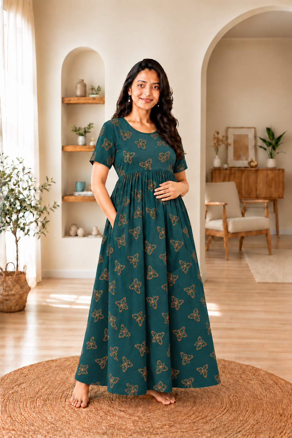 Green Butterfly - Feeding Lounge Wear