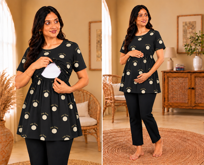 Nap time - Feeding Peplum Top