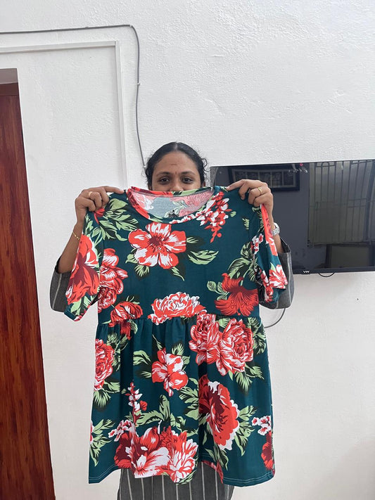 Emerald - Peplum Top