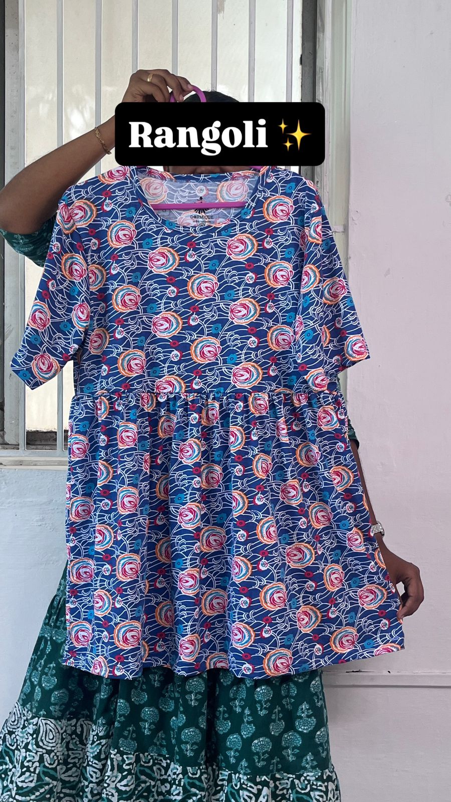 Rangoli - Peplum Top