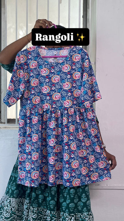 Rangoli - Peplum Top