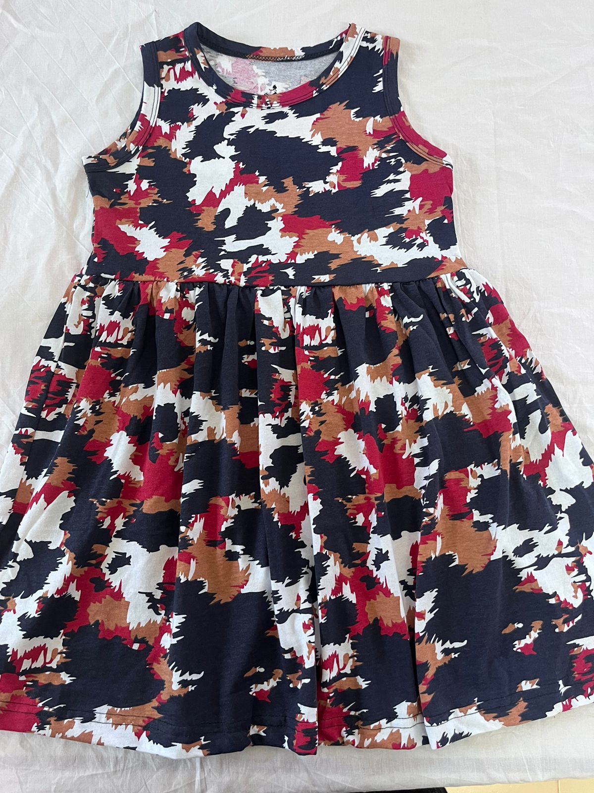Multicolor Splash - Kids Frock