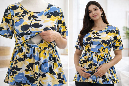 Bumblebee - Feeding Peplum Top
