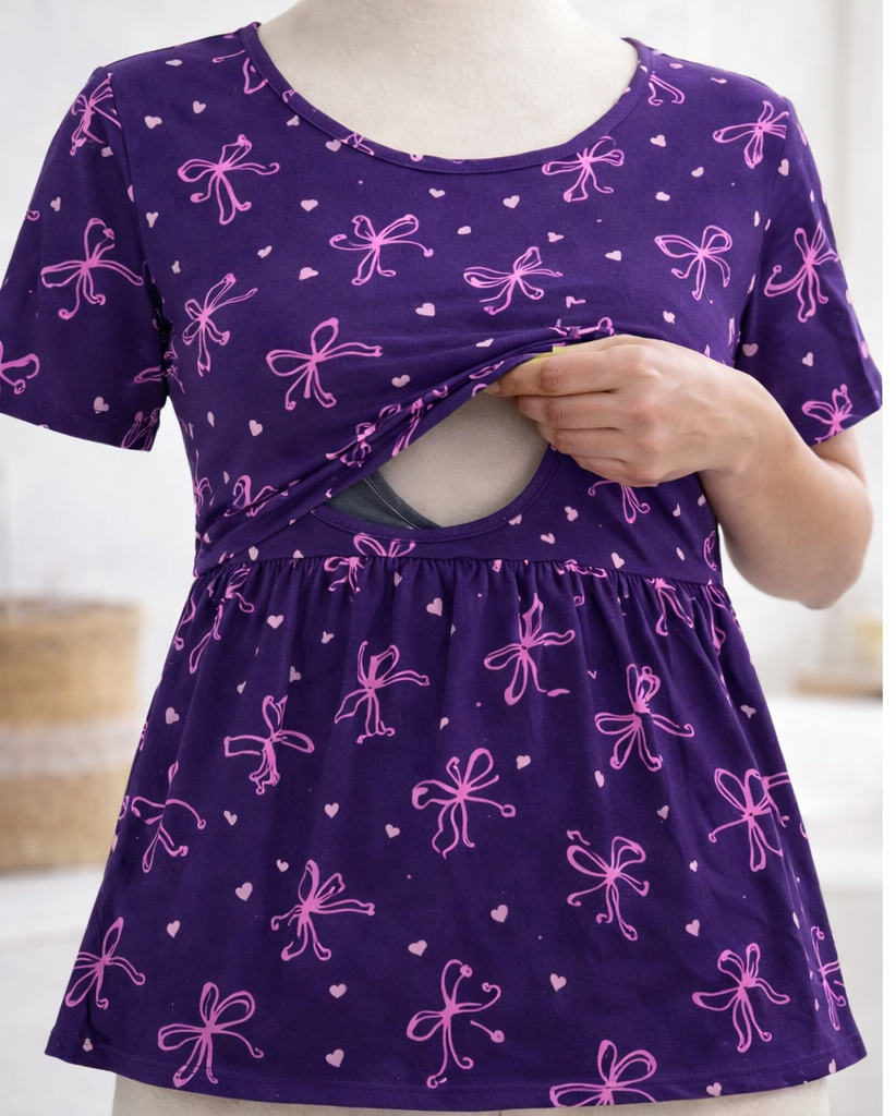 Butterfly - Feeding Peplum Top