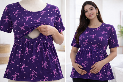 Butterfly - Feeding Peplum Top