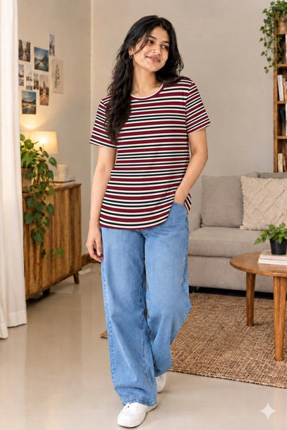 Cherry Stripes - Tshirts