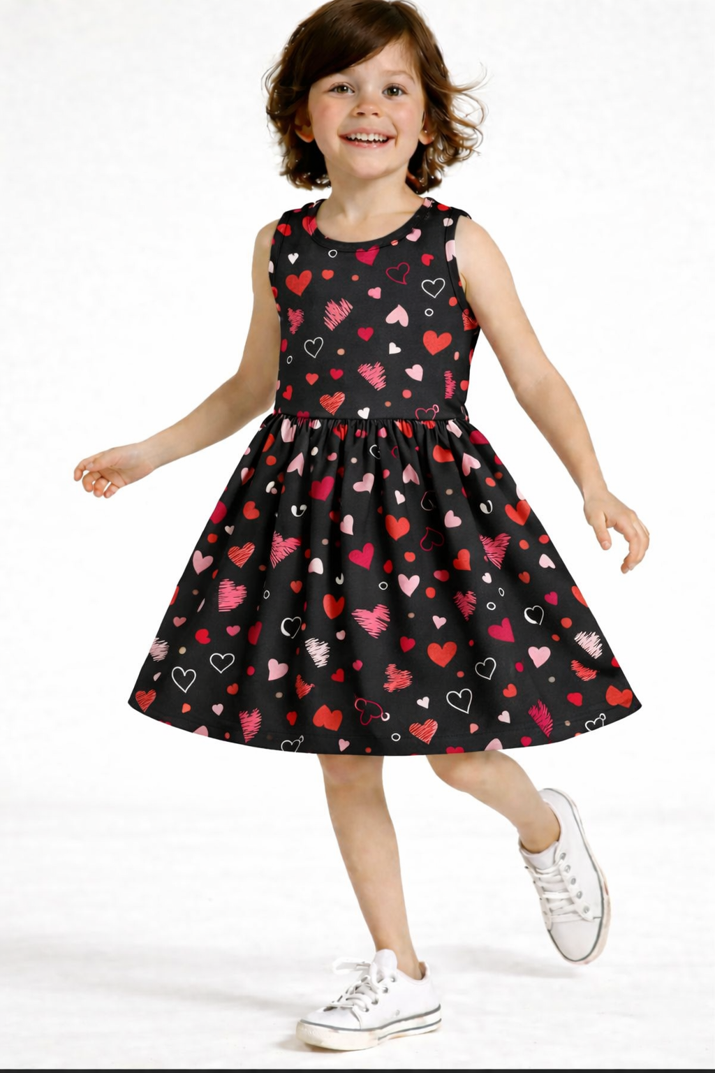 Little hearts - Kids Frock