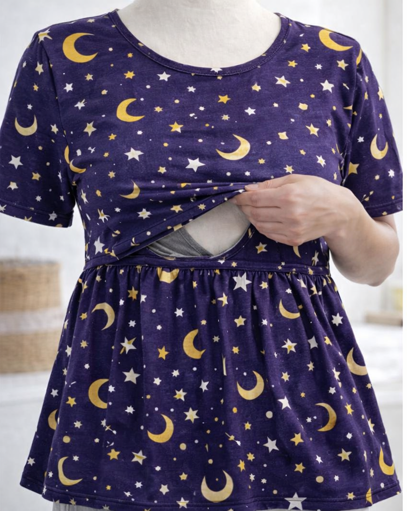 Starlight - Feeding Peplum Top